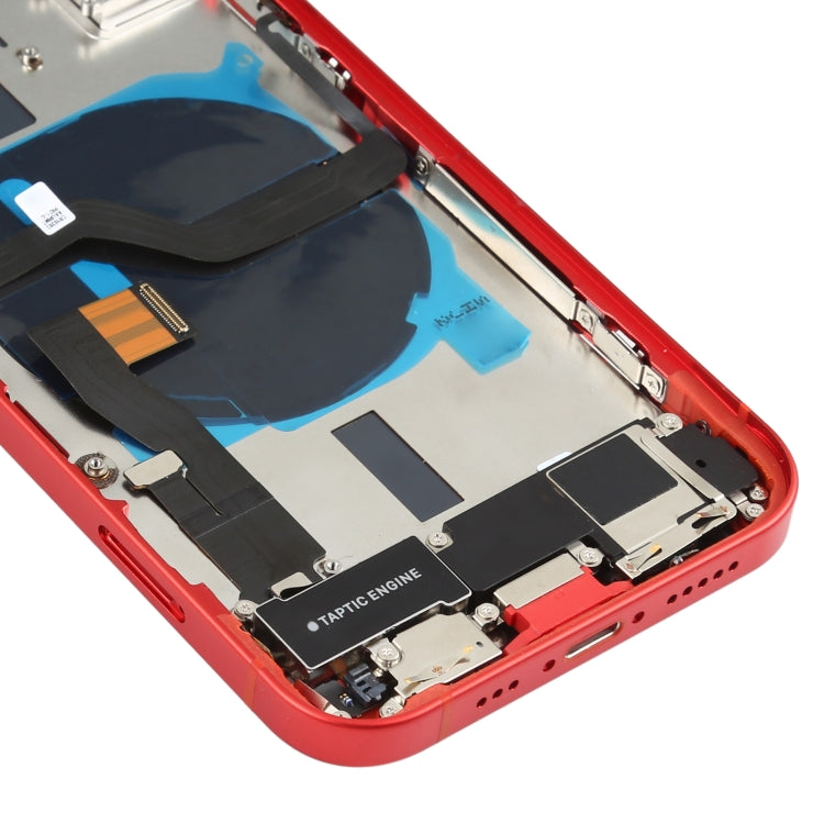 適用於iPhone 12 替換后蓋總成帶邊鍵&無線充電模塊&開機音量排線&卡托&馬達&喇叭&尾插&相圈
