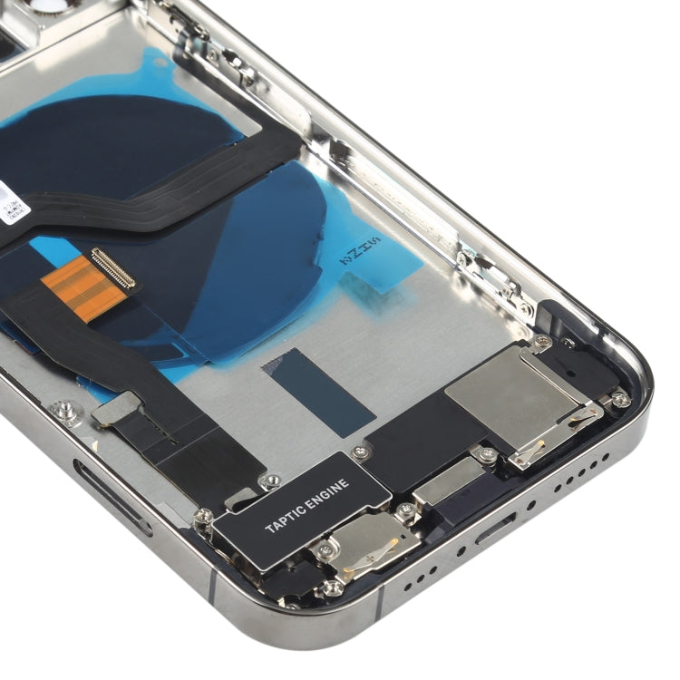 適用於iPhone 12 Pro 替換后蓋總成帶邊鍵&無線充電模塊&開機音量排線&卡托&馬達&喇叭&尾插&相圈