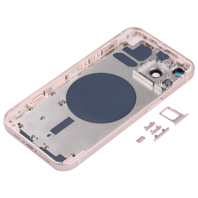 適用於iPhone 13替換后蓋 帶相圈 卡托和邊鍵