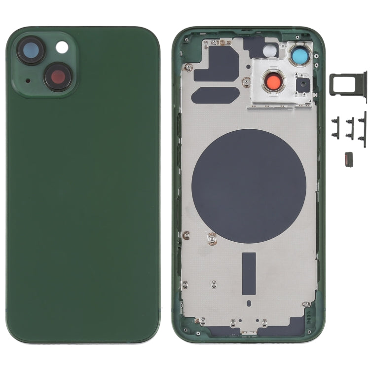 適用於iPhone 13替換后蓋 帶相圈 卡托和邊鍵