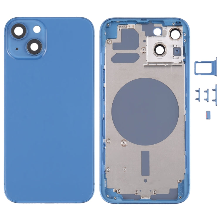 適用於iPhone 13替換后蓋 帶相圈 卡托和邊鍵