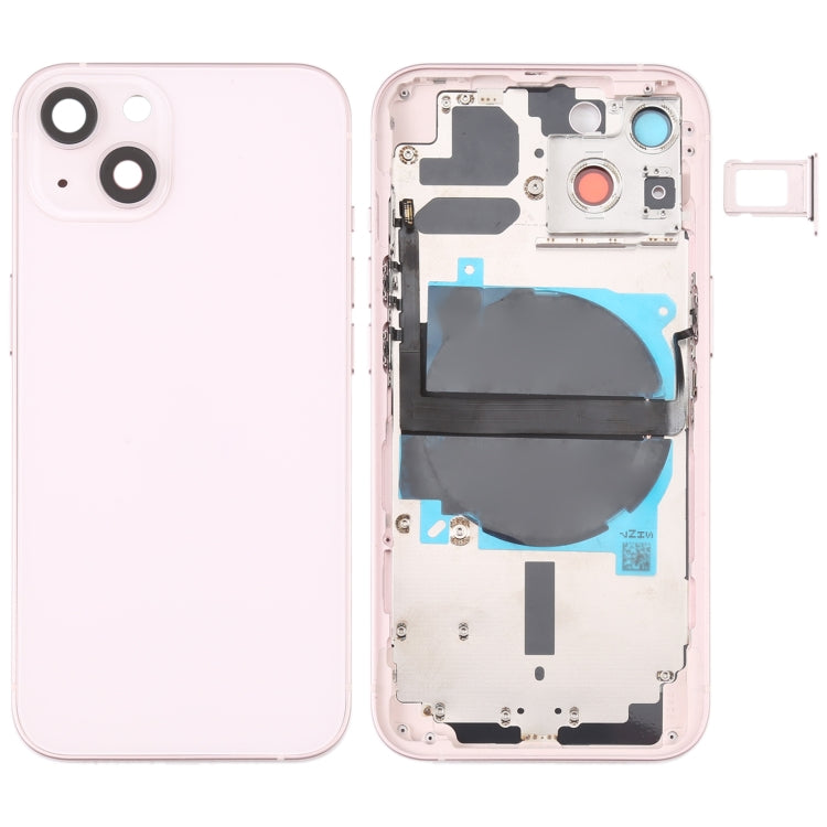 適用於iPhone 13 替換后蓋帶邊鍵&無線充電模塊&開機音量排線&卡托