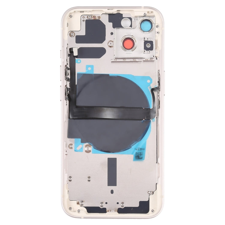 適用於iPhone 13 替換后蓋帶邊鍵&無線充電模塊&開機音量排線&卡托