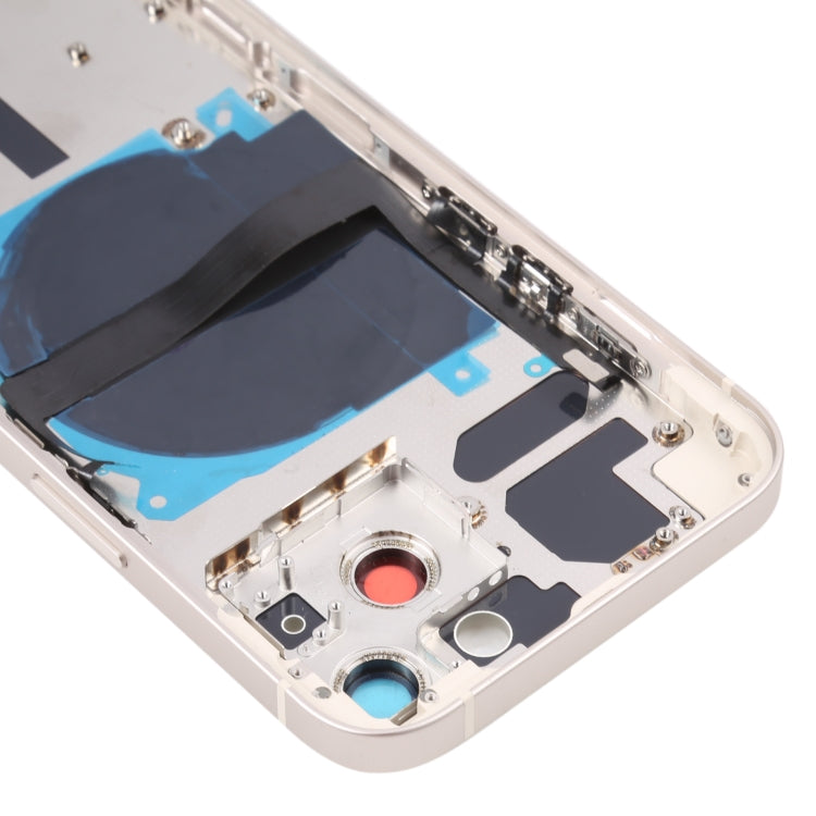 適用於iPhone 13 替換后蓋帶邊鍵&無線充電模塊&開機音量排線&卡托