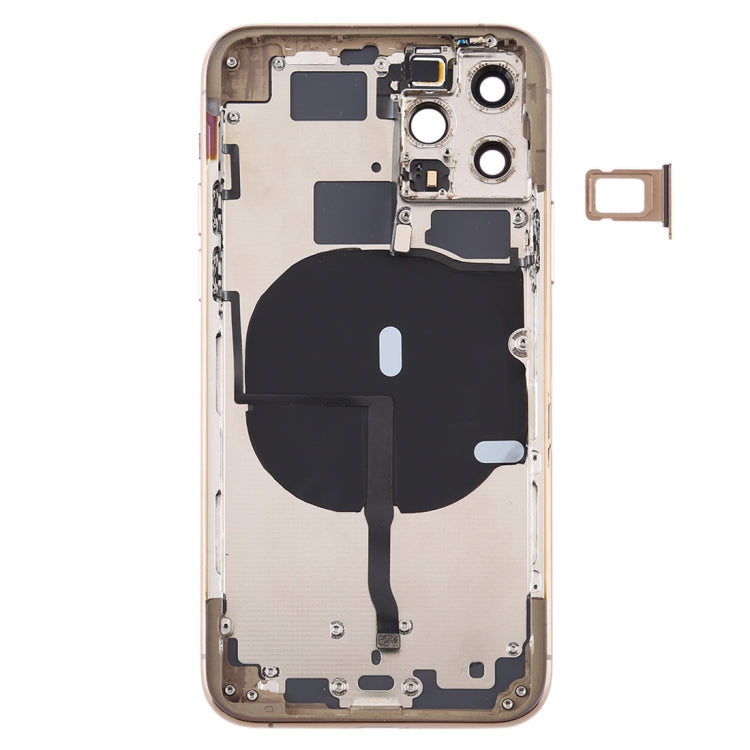 適用於iPhone 11 Pro 替換后蓋帶邊鍵&無線充電模塊&開機音量排線&卡托