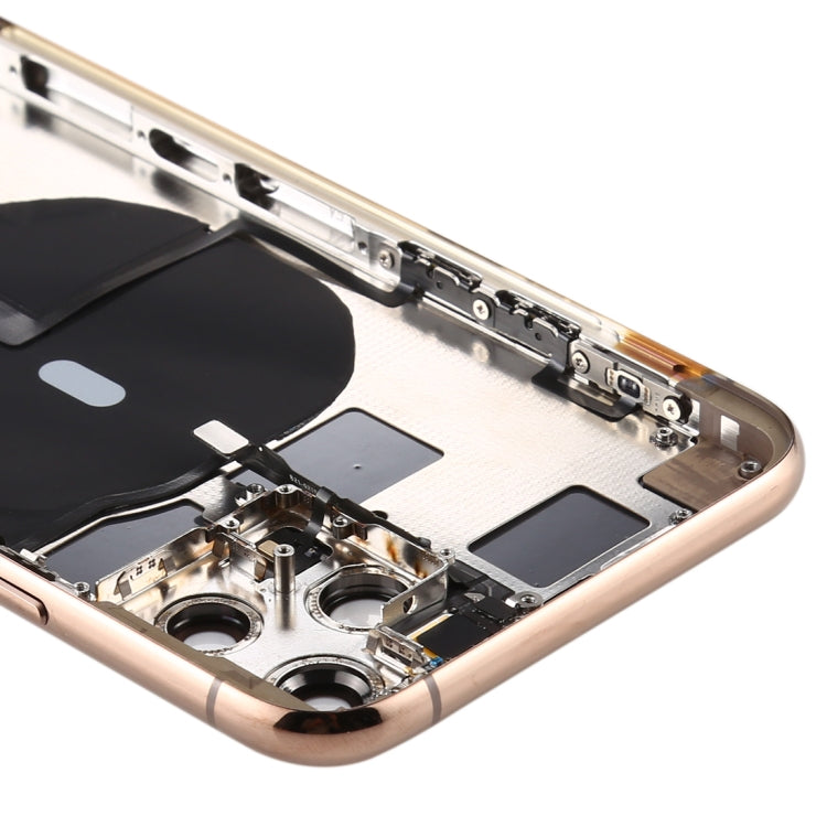 適用於iPhone 11 Pro 替換后蓋帶邊鍵&無線充電模塊&開機音量排線&卡托