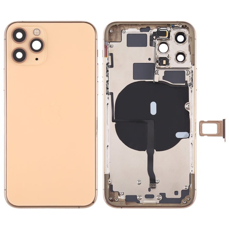 適用於iPhone 11 Pro Max 替換后蓋帶邊鍵&無線充電模塊&開機音量排線&卡托
