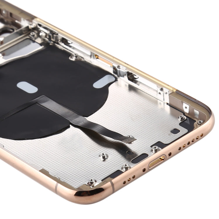 適用於iPhone 11 Pro Max 替換后蓋帶邊鍵&無線充電模塊&開機音量排線&卡托