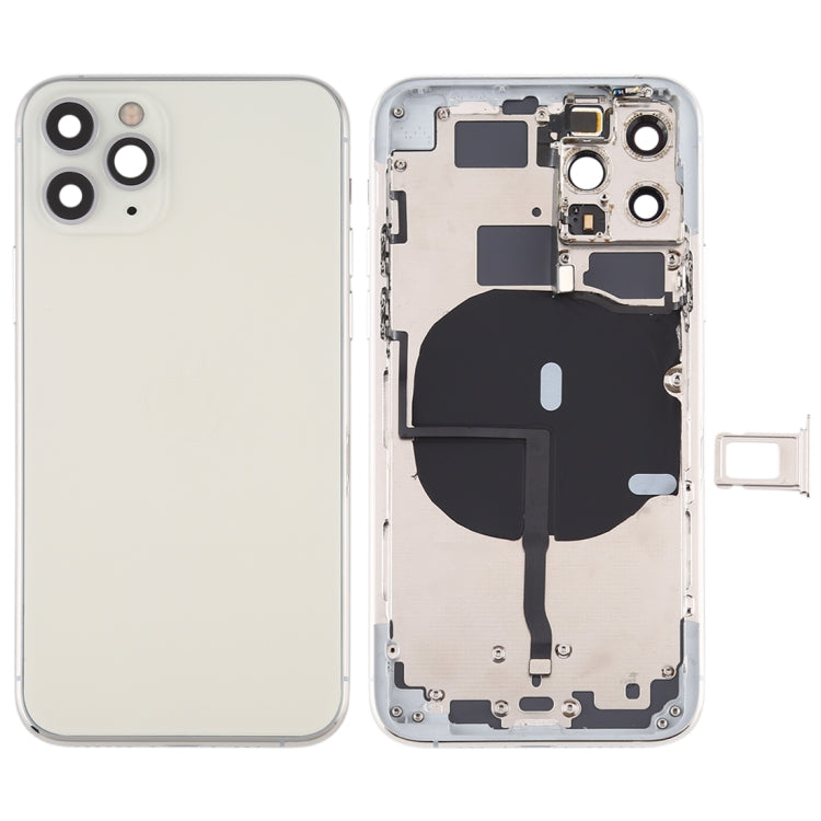 適用於iPhone 11 Pro Max 替換后蓋帶邊鍵&無線充電模塊&開機音量排線&卡托
