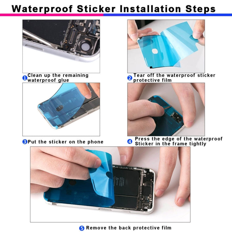 100片裝 適用於 iPhone 11 Pro 液晶框膠 前框膠