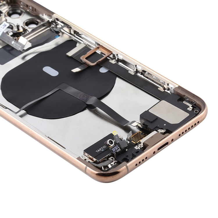 適用於 iPhone 11 Pro 替換后蓋總成 帶邊鍵&無線充電模塊&開機音量排線&卡托&馬達&喇叭&相圈