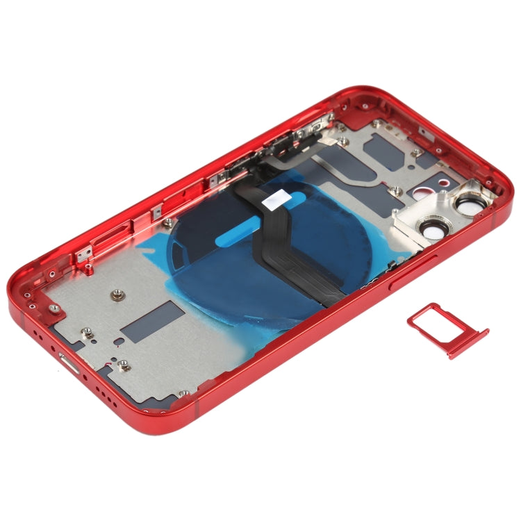 適用於iPhone 12 Mini 替換后蓋帶邊鍵&無線充電模塊&開機音量排線&卡托