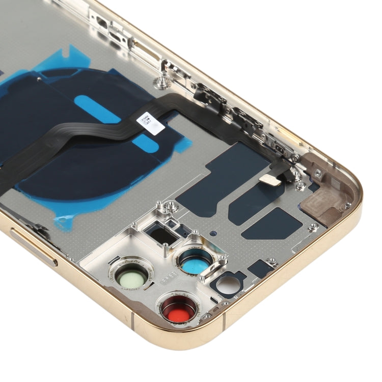 適用於iPhone 12 Pro Max 替換后蓋帶邊鍵&無線充電模塊&開機音量排線&卡托