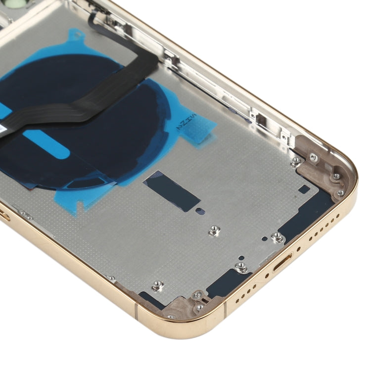 適用於iPhone 12 Pro Max 替換后蓋帶邊鍵&無線充電模塊&開機音量排線&卡托