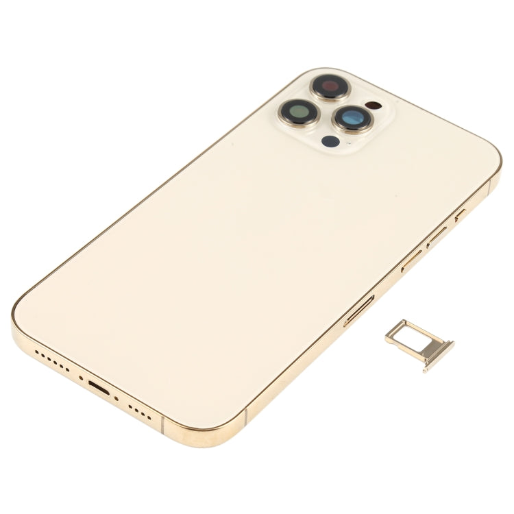 適用於iPhone 12 Pro Max 替換后蓋總成帶邊鍵&無線充電模塊&開機音量排線&卡托&馬達&喇叭&尾插&相圈