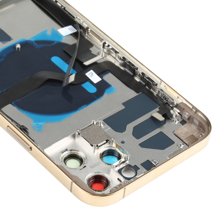 適用於iPhone 12 Pro Max 替換后蓋總成帶邊鍵&無線充電模塊&開機音量排線&卡托&馬達&喇叭&尾插&相圈