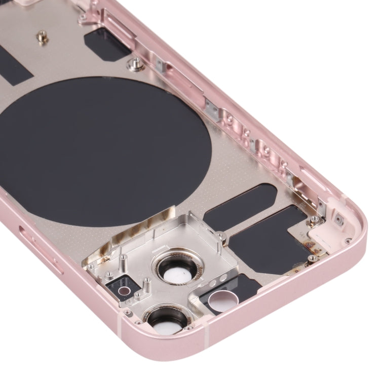適用於iPhone 13 Mini 替換后蓋 帶相圈 卡托和邊鍵