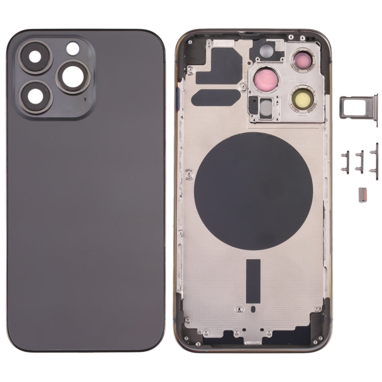 適用於iPhone 13 Pro 替換后蓋 帶相圈 卡托和邊鍵
