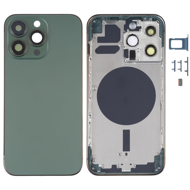 適用於iPhone 13 Pro 替換后蓋 帶相圈 卡托和邊鍵