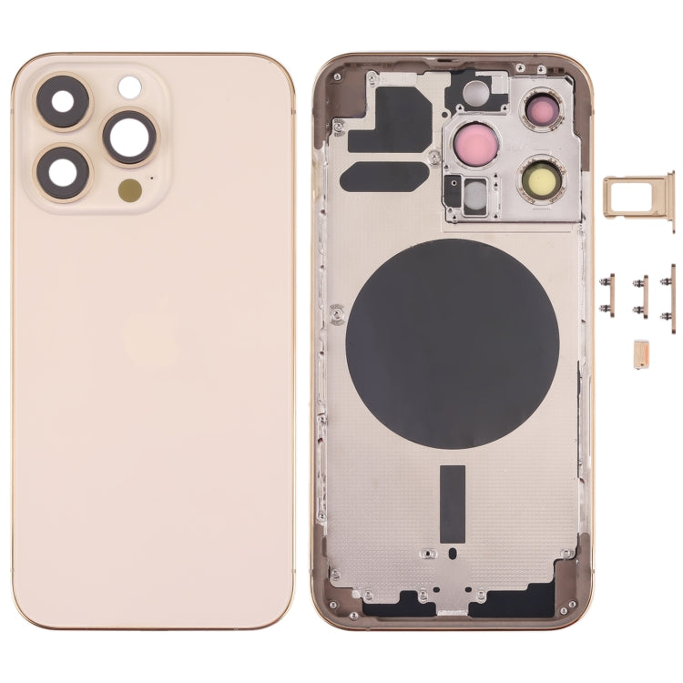 適用於iPhone 13 Pro 替換后蓋 帶相圈 卡托和邊鍵