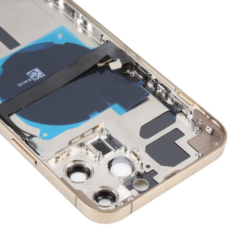 適用於iPhone 13 Pro Max 替換后蓋帶邊鍵&無線充電模塊&開機音量排線&卡托