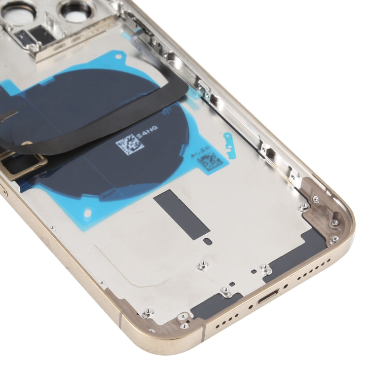 適用於iPhone 13 Pro Max 替換后蓋帶邊鍵&無線充電模塊&開機音量排線&卡托