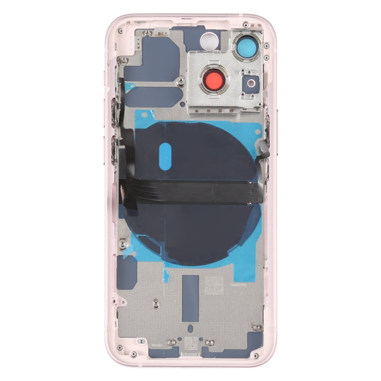 適用於iPhone 13 mini 替換后蓋帶邊鍵&無線充電模塊&開機音量排線&卡托