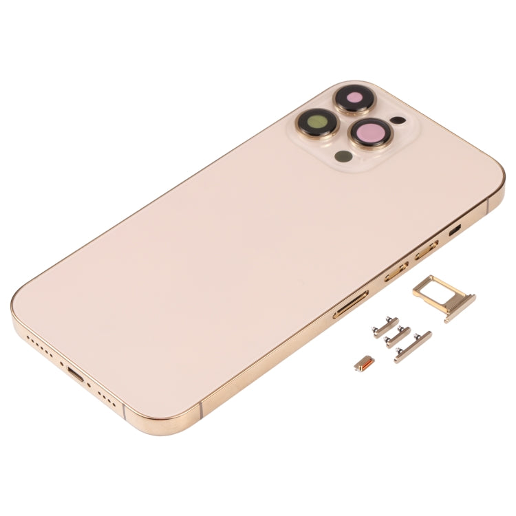 適用於iPhone 13 Pro Max 替換后蓋 帶相圈 卡托和邊鍵