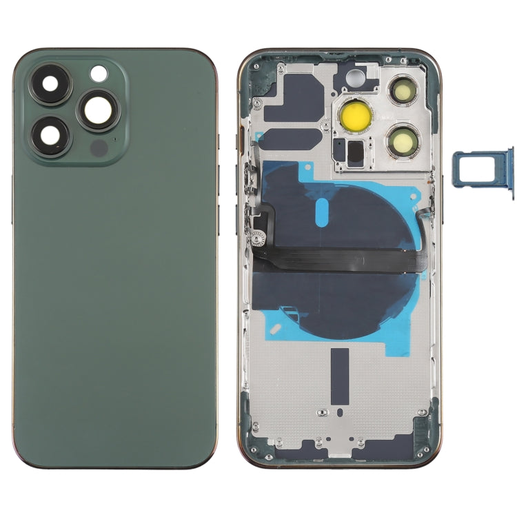 適用於iPhone 13 Pro 替換后蓋帶邊鍵&無線充電模塊&開機音量排線&卡托