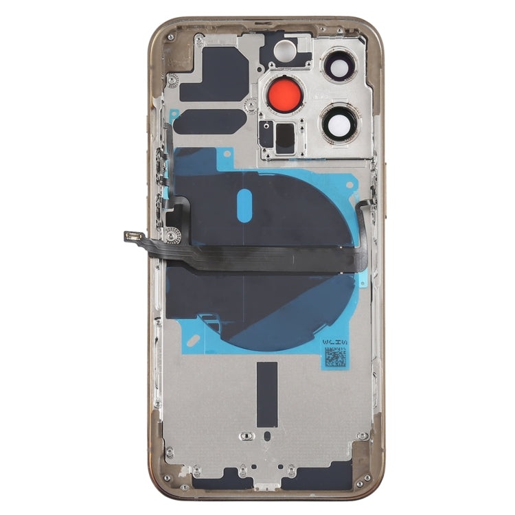 適用於iPhone 13 Pro 替換后蓋帶邊鍵&無線充電模塊&開機音量排線&卡托