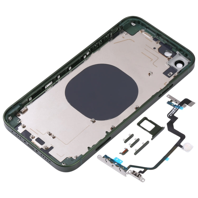 適用於iPhone XR 仿iPhone 14外觀 全套替換殼帶邊鍵&卡托&排線