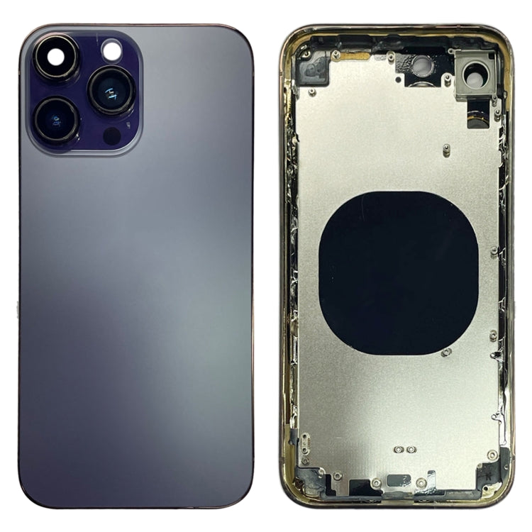 適用於iPhone XR 仿iPhone 14 Pro Max 外觀 全套替換殼帶邊鍵&卡托&排線