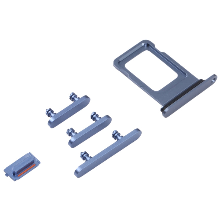 適用於 iPhone 14 Plus 雙SIM卡卡托帶開機音量鍵套裝
