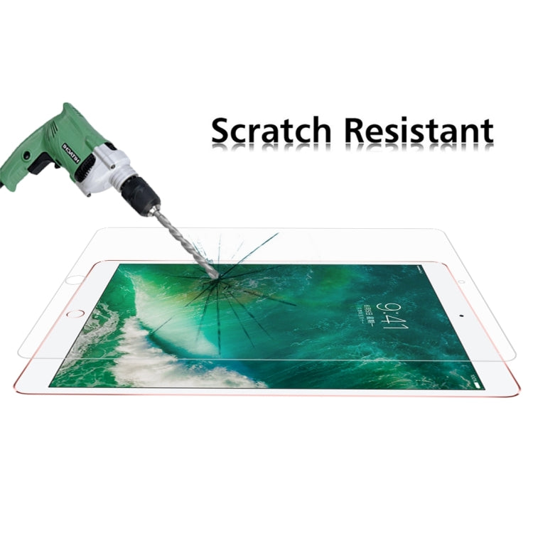 2個/裝 適用於iPad Pro 10.5 inch 0.3mm厚度 9H表面硬度 全屏覆蓋鋼化玻璃保護膜