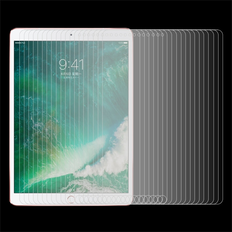 75片裝 適用於iPad Pro 10.5 inch 0.3mm厚度 9H表面硬度 全屏覆蓋鋼化玻璃保護膜