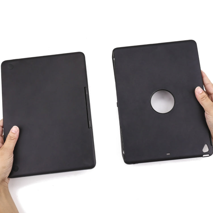 F611 適用於iPad Air 2 / 9.7  / 9.7 inch  / Air / Pro 9.7 inch 可拆卸七彩背光鋁合金底板無線藍牙鍵盤保護殼