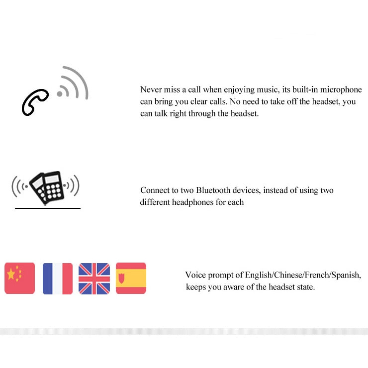 Bluedio T2 頭戴式立體聲藍牙耳機 內置麥克風
