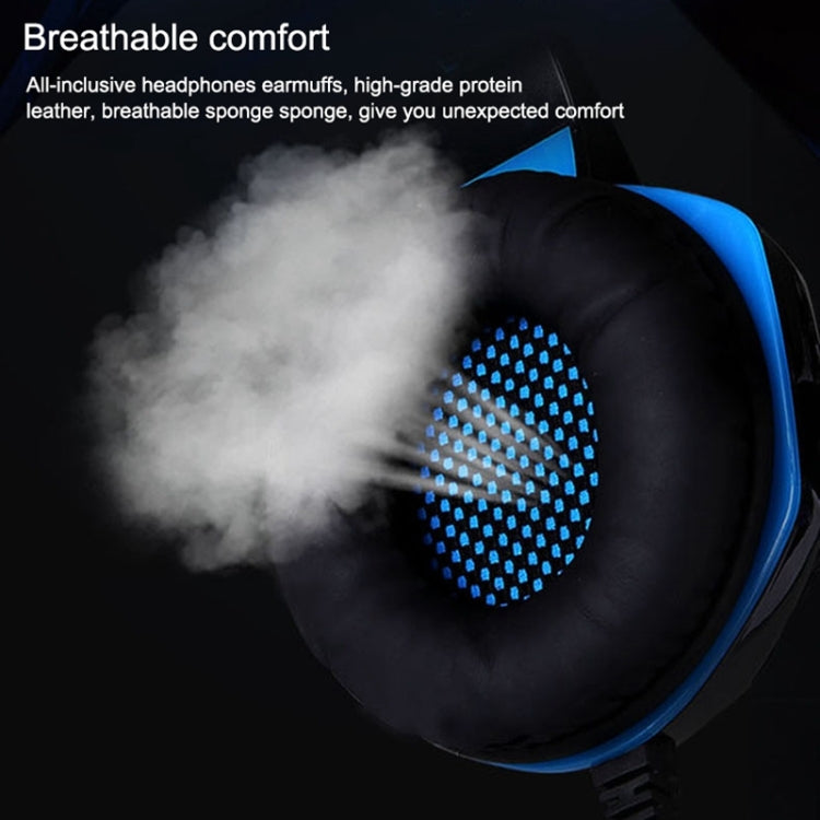 KOTION EACH G2000二代 頭戴式遊戲耳機帶麥克風和LED燈