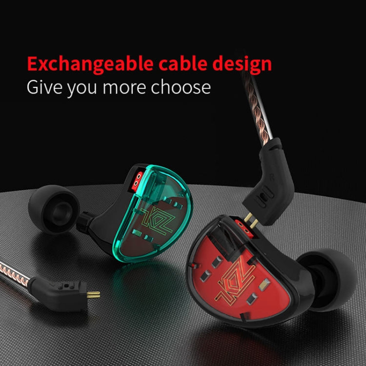 KZ AS10 十單元動鐵入耳式HiFi耳機沒有麥克風