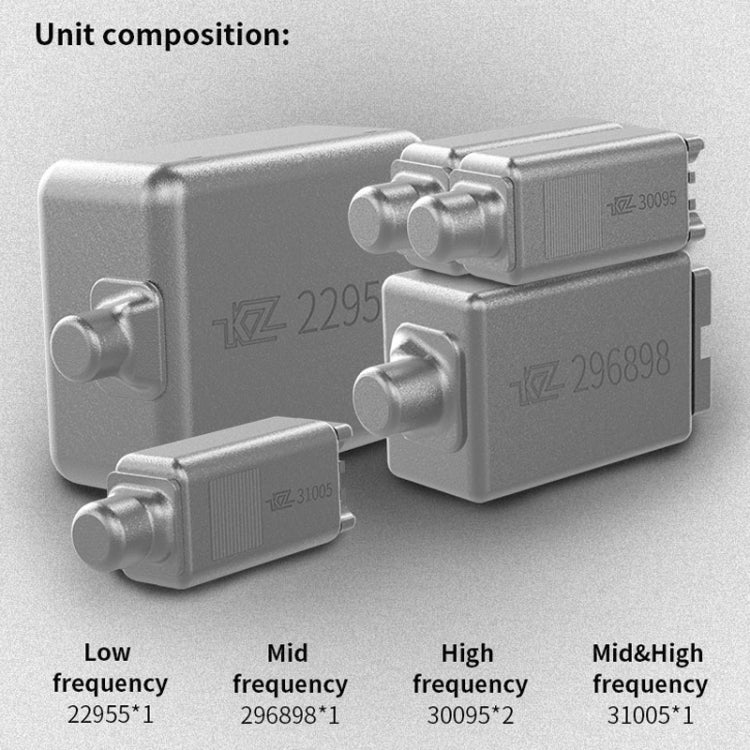 KZ AS10 十單元動鐵入耳式HiFi耳機沒有麥克風