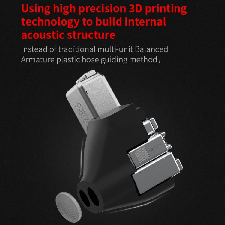 KZ AS10 十單元動鐵入耳式HiFi耳機沒有麥克風