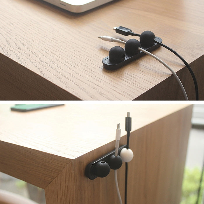 磁力收線器數據線繞線器磁吸固定器桌面收納