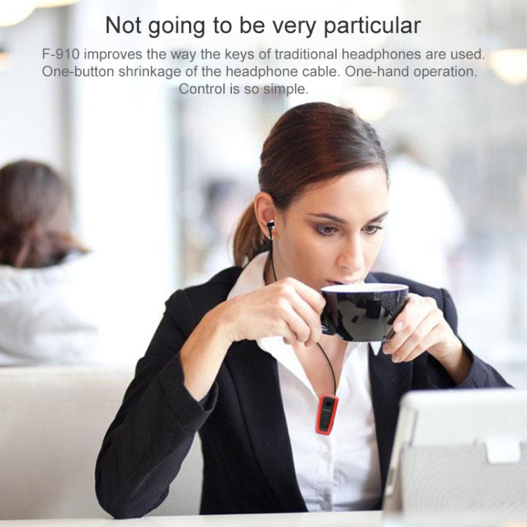佳藍 F910 CSR4.1伸縮線來電智能震動防盜藍牙耳機