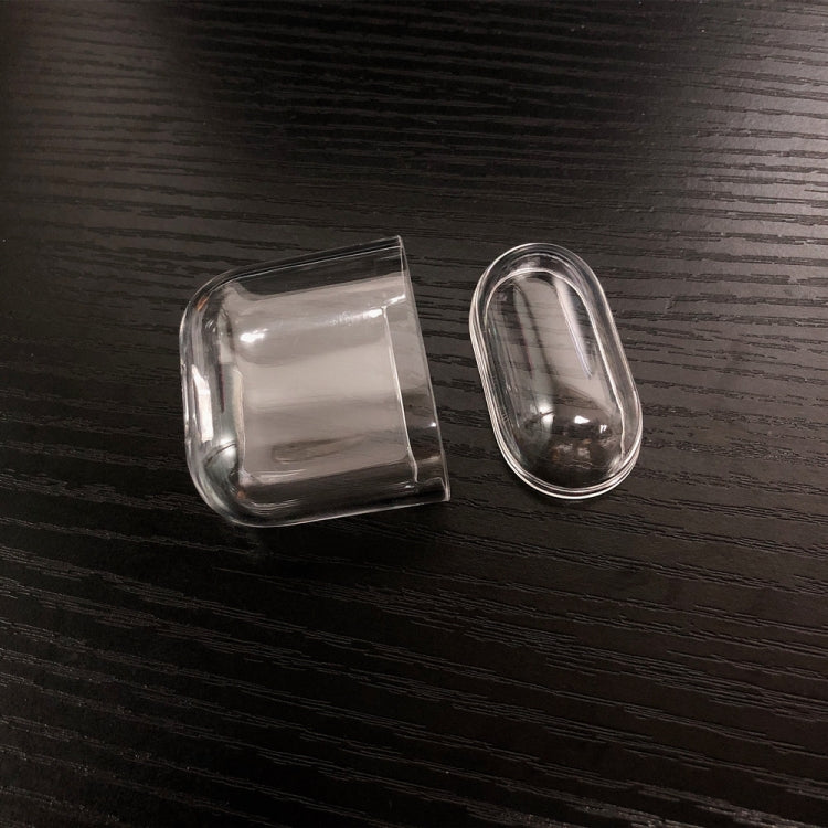 適用於蘋果 AirPods 1/2代通用透明PC保護套