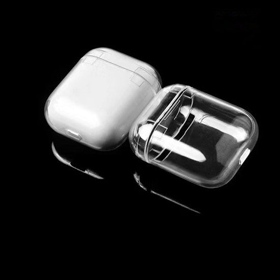 適用於蘋果 AirPods 1/2代通用透明PC保護套