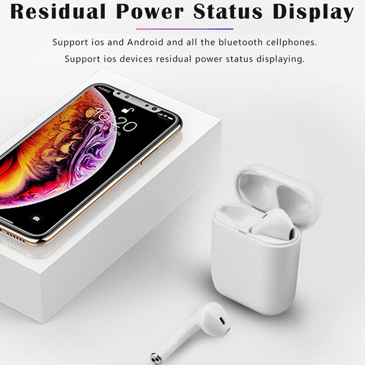 i9 無線運動TWS雙邊立體聲藍牙5.0耳機 帶充電倉 按鍵版