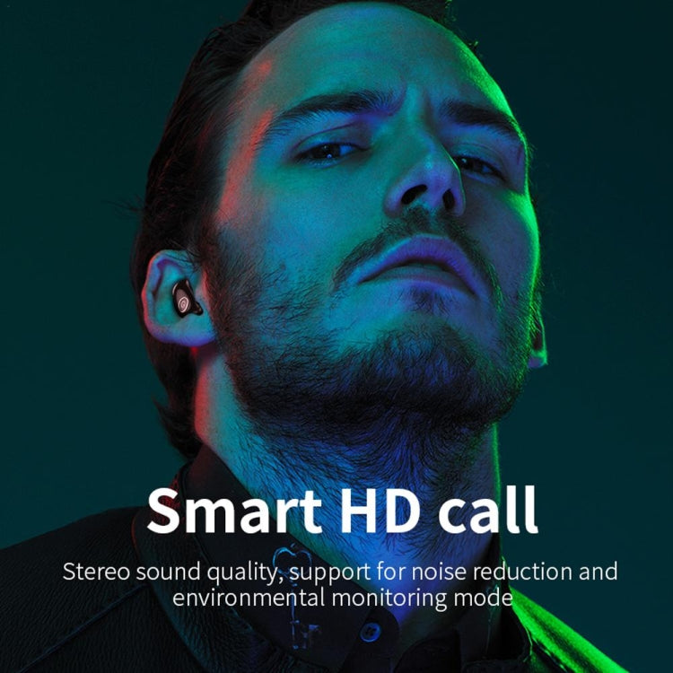 V21 迷你單耳入耳式立體聲無線藍牙5.0耳機 帶充電倉