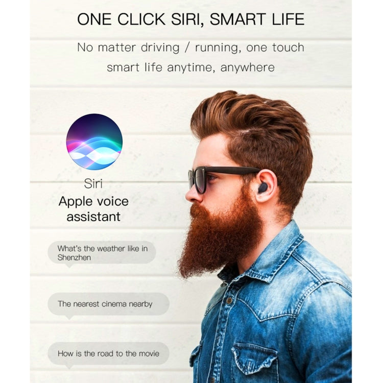 H6 TWS 藍牙5.0無線藍牙耳機帶數顯&充電盒，支持Siri&高清通話