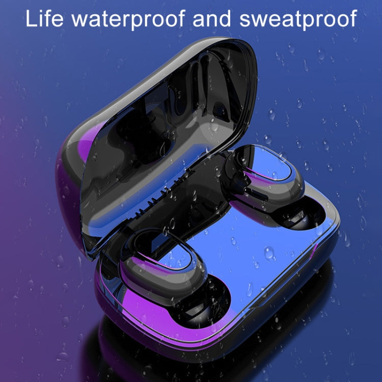 L-21 9D音效藍牙5.0觸控無線藍牙耳機帶充電盒，支持高清通話