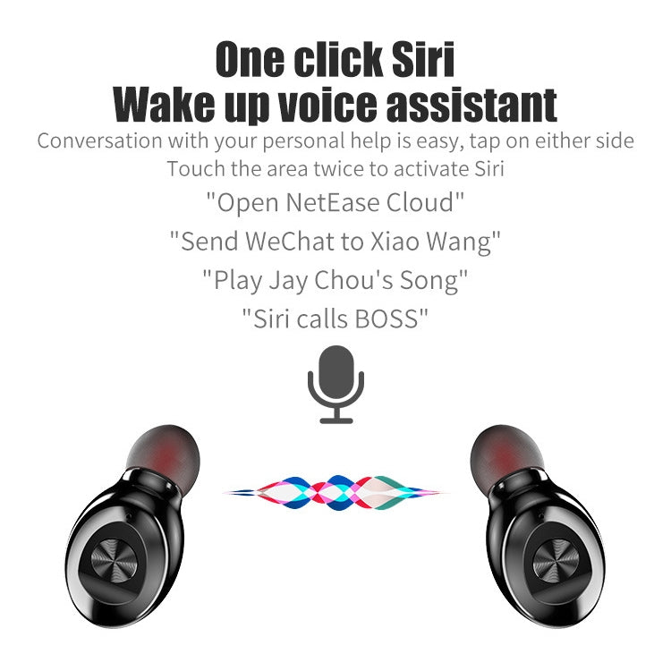 XG-8 TWS 數顯觸控藍牙耳機帶磁吸充電盒